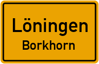 Alte Dorfstraße in LöningenBorkhorn