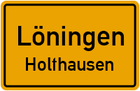 Alter Kirchweg in LöningenHolthausen