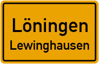 Straßenverzeichnis Löningen Lewinghausen