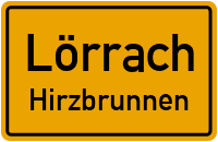 Gutenbergstraße in LörrachHirzbrunnen