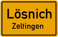 Schulstraße in LösnichZeltingen