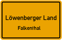 Bergsdorfer Damm in Löwenberger LandFalkenthal