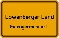 Weg Nach Gutengermendorf in Löwenberger LandGutengermendorf