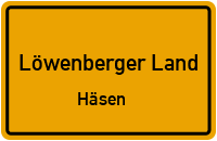 Klevescher Damm in Löwenberger LandHäsen