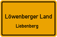 Bergsdorfer Straße in Löwenberger LandLiebenberg