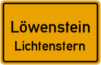 Im Klosterhof in LöwensteinLichtenstern