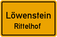 Straßenverzeichnis Löwenstein Rittelhof