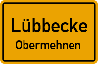 Bergstraße in LübbeckeObermehnen