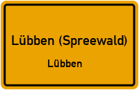 Luckauer Straße in 15907 Lübben (Spreewald) (Lübben)
