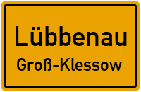 Klessower Ehm-Welk-Straße in LübbenauGroß-Klessow