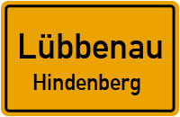 Hindenberger Dorfstraße in 03222 Lübbenau (Hindenberg)