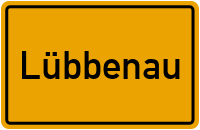 Theodor-Fontane-Straße in Lübbenau