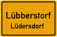 Dorfstraße in LübberstorfLüdersdorf