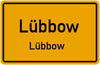 Hauptstraße in LübbowLübbow