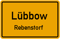 Straßen in Lübbow Rebenstorf