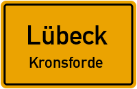 Lehmjähremsweg in LübeckKronsforde