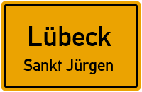 Hüxtertorbrücke in LübeckSankt Jürgen