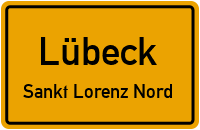 Wissmannstraße in LübeckSankt Lorenz Nord