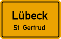 Straßenverzeichnis Lübeck St. Gertrud