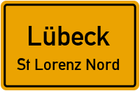 Am Holstenhafen in LübeckSt Lorenz Nord