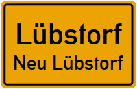 Hauptstraße in LübstorfNeu Lübstorf