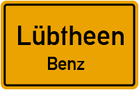 Nebenstraße in LübtheenBenz