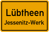 Bahnstraße in LübtheenJessenitz-Werk