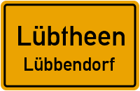 Mittelweg in LübtheenLübbendorf