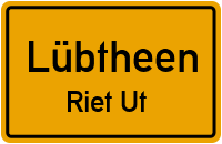 Postweg in LübtheenRiet Ut