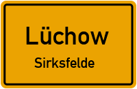 Hauptstraße in LüchowSirksfelde