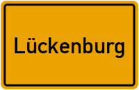 City Sign Lückenburg