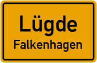 Straßenverzeichnis Lügde Falkenhagen