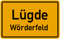 Straßenverzeichnis Lügde Wörderfeld