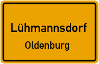 Waldweg in LühmannsdorfOldenburg