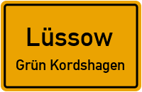 Straßen in Lüssow Grün Kordshagen