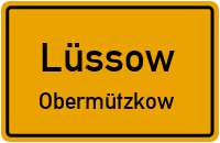 Straßen in Lüssow Obermützkow