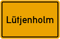 City Sign Lütjenholm