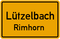 Goldbachstraße in LützelbachRimhorn