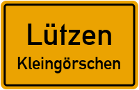 Straßenverzeichnis Lützen Kleingörschen