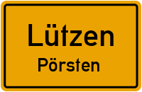Straßenverzeichnis Lützen Pörsten