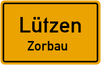 Zorbauer Bergstraße in LützenZorbau