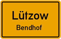 Dorfstraße Bendhof in LützowBendhof