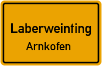 Straßenverzeichnis Laberweinting Arnkofen