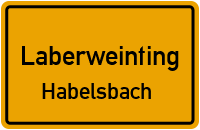 Habelsbacher Straße in LaberweintingHabelsbach