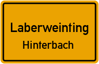 Straßen in Laberweinting Hinterbach