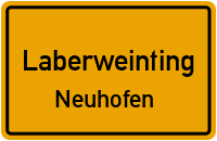 Straßen in Laberweinting Neuhofen
