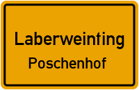 Straßen in Laberweinting Poschenhof