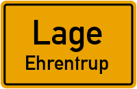 Ernst-Reuter-Straße in LageEhrentrup