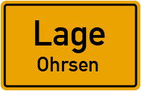 Ehlenbrucher Straße in LageOhrsen