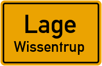 Blickstraße in LageWissentrup